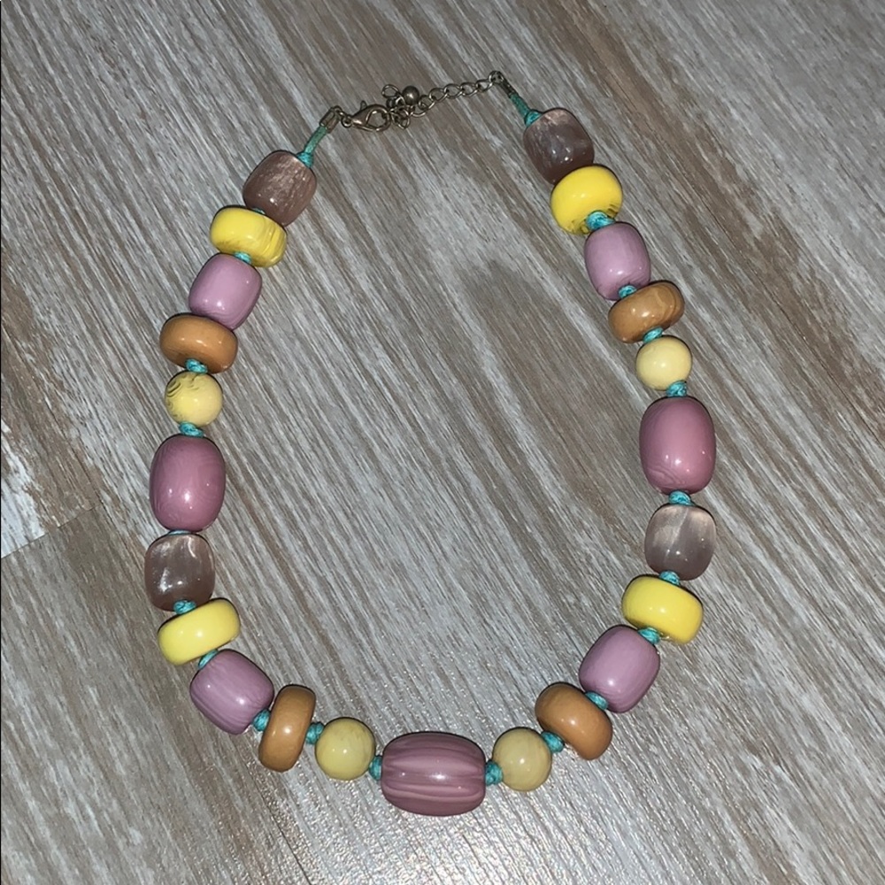 Chunky beaded necklace from Nordstroms
